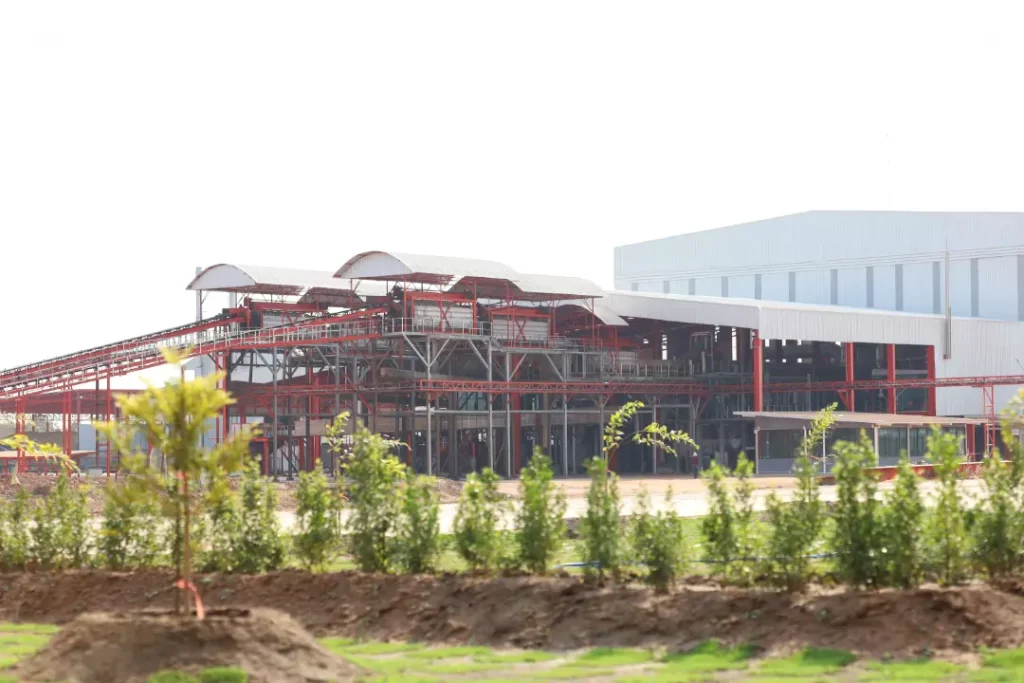 New tapioca starch manufacturing plant located in Kalasin Province